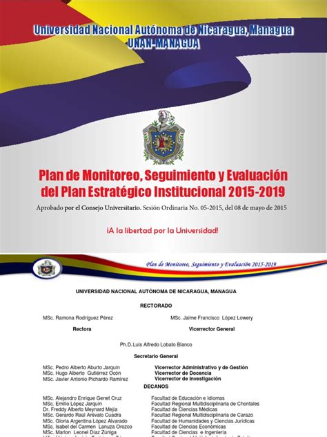 Plan de Monitoreo Seguimiento y Evaluacion Del Pei 2015.